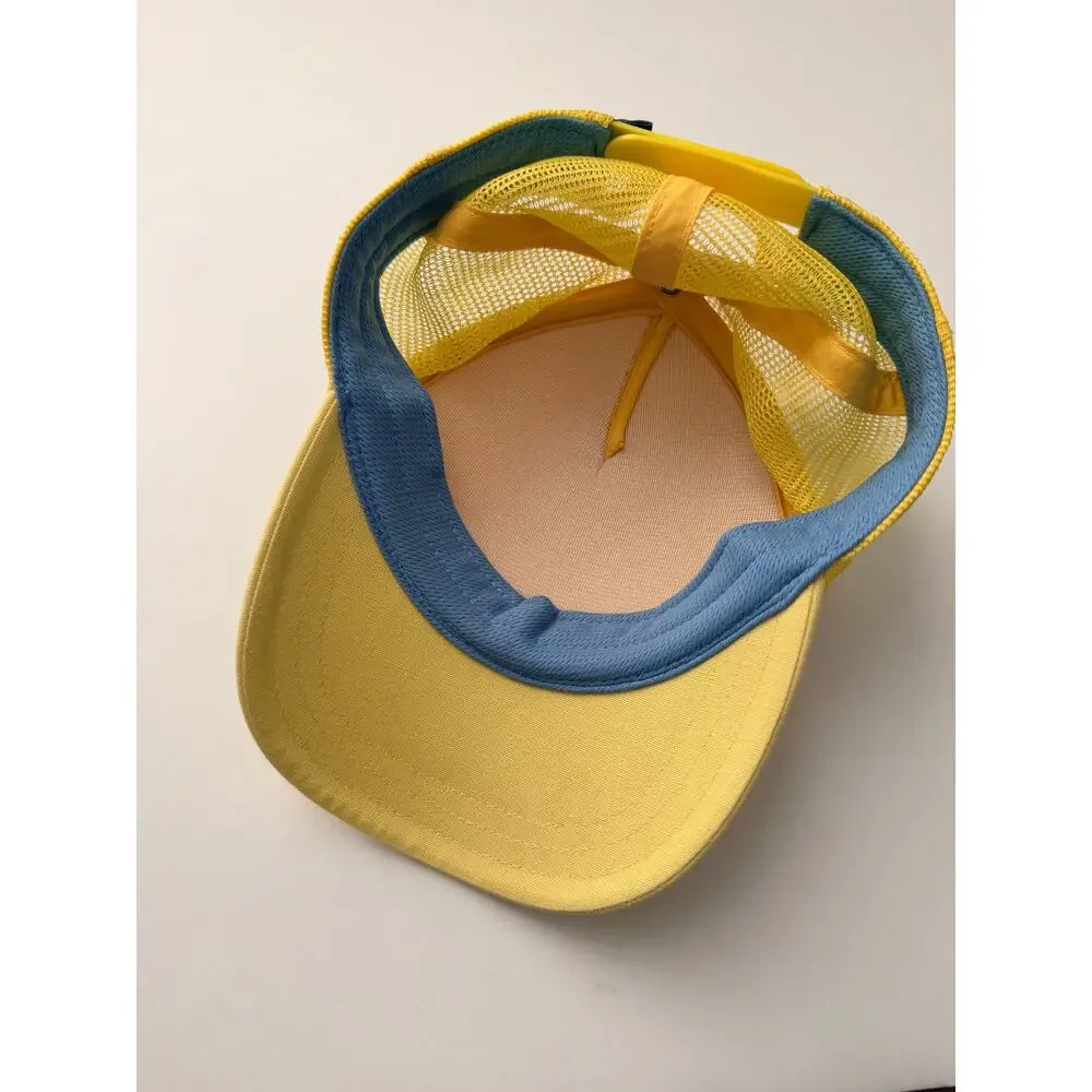 Patagonia Youth Yellow Trucker Snapback Hat Boho Print
